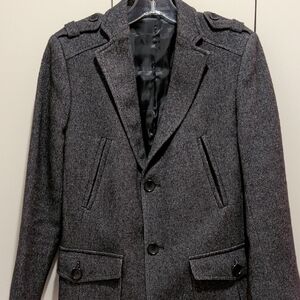 Zara Gray Coat Size S